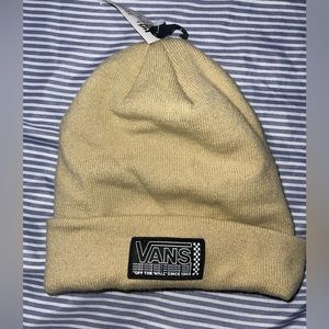 Vans beige beanie